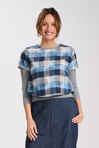Miro Short Top Blue