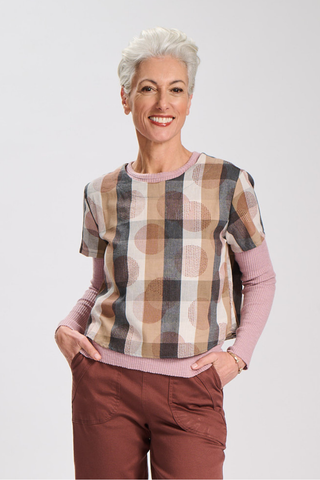 Miro Short Top Brown
