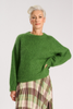 Montreal Knit Sweater Sage in Angora