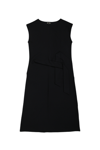 Willow Tie Dress Black