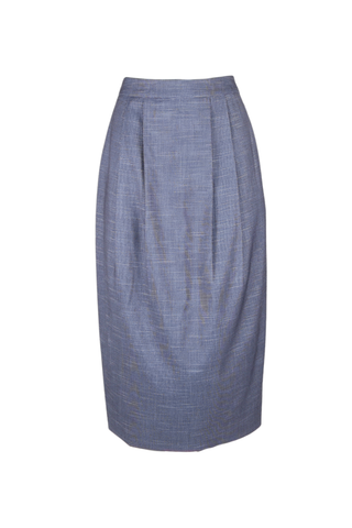 Odette Elara Skirt Blue in Tencel/Rayon