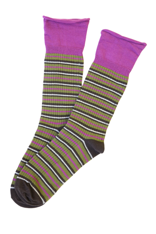 Carousel Socks Olive