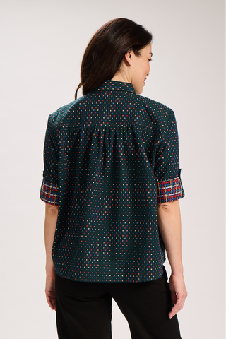 Peak Hour Cotton Shirt Forest