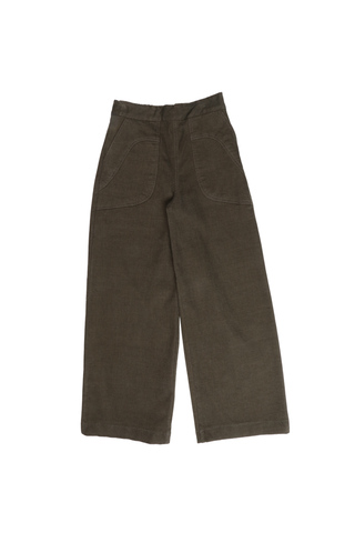 Peggy Amber Pants Khaki in Cotton/Rayon