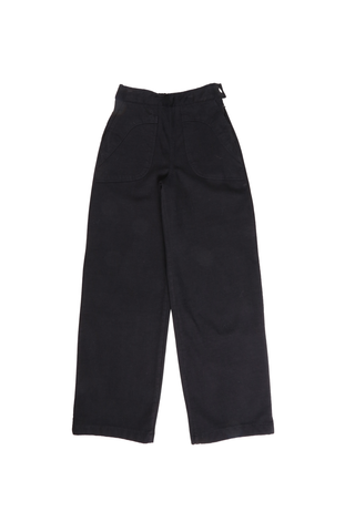 Peggy Amber Long Pants Black in Cotton/Rayon