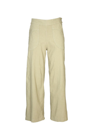 Peggy Lino Pants Khaki in Linen