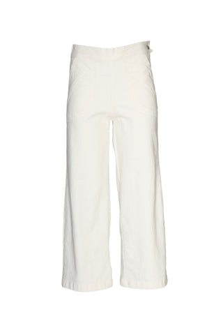 Peggy Tana Pants White in Cotton