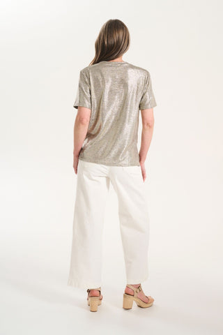 Peggy Tana Pants White in Cotton