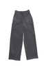 Peggy Sue Long Pants Charcoal in Velvet Corduroy