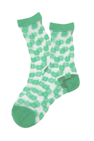 Posie Socks Green