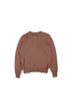 Remi Sweater Milk Chocolate in Superfine Merino Wool