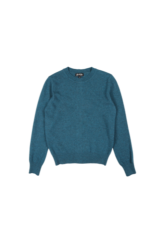 Remi Sweater Teal in Superfine Merino Wool