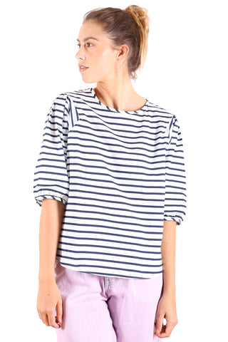 Rotterdam Blouse in Seersucker