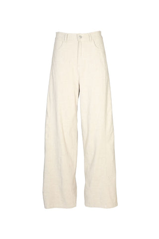 Santana Lino Pants Oat in Linen