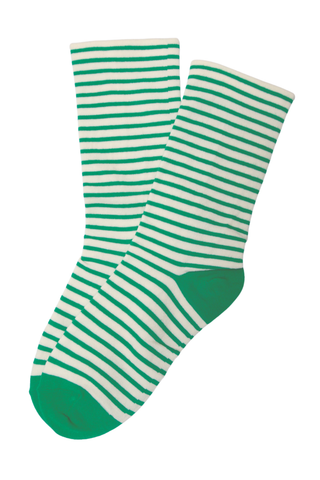Seaside Stripe Socks Green