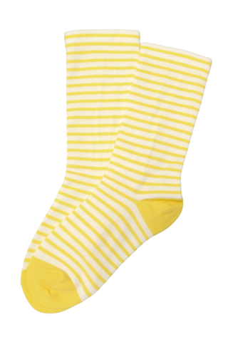 Seaside Stripe Socks Yellow