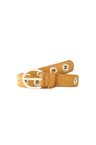 Sienna Grommet Belt Tan