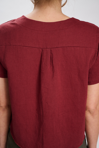 Sintra Short Top Claret