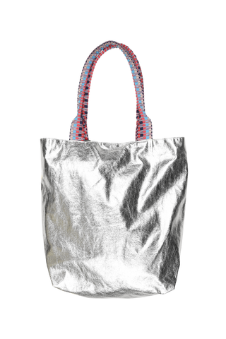Studio 54 Tote Silver/Pink