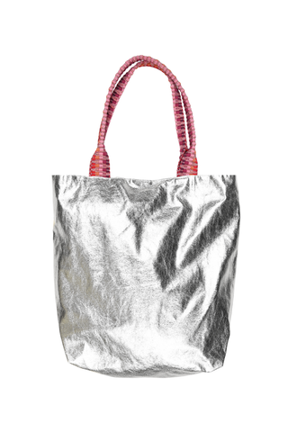 Studio 54 Tote Silver/Red