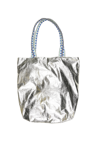 Studio 54 Tote Silver/Teal