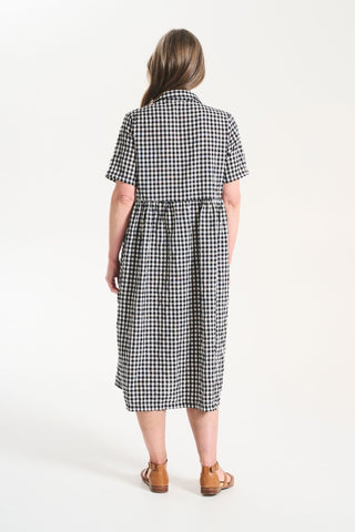 Sunseeker Dress Black in Cotton