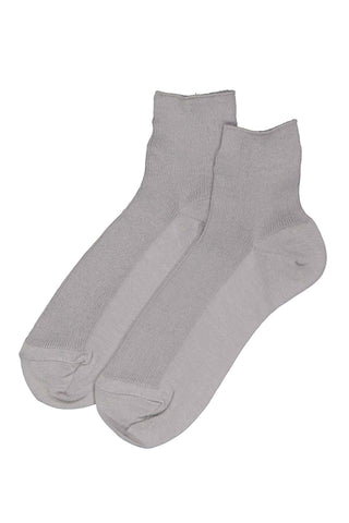 Supersoft Rayon Socks Silver