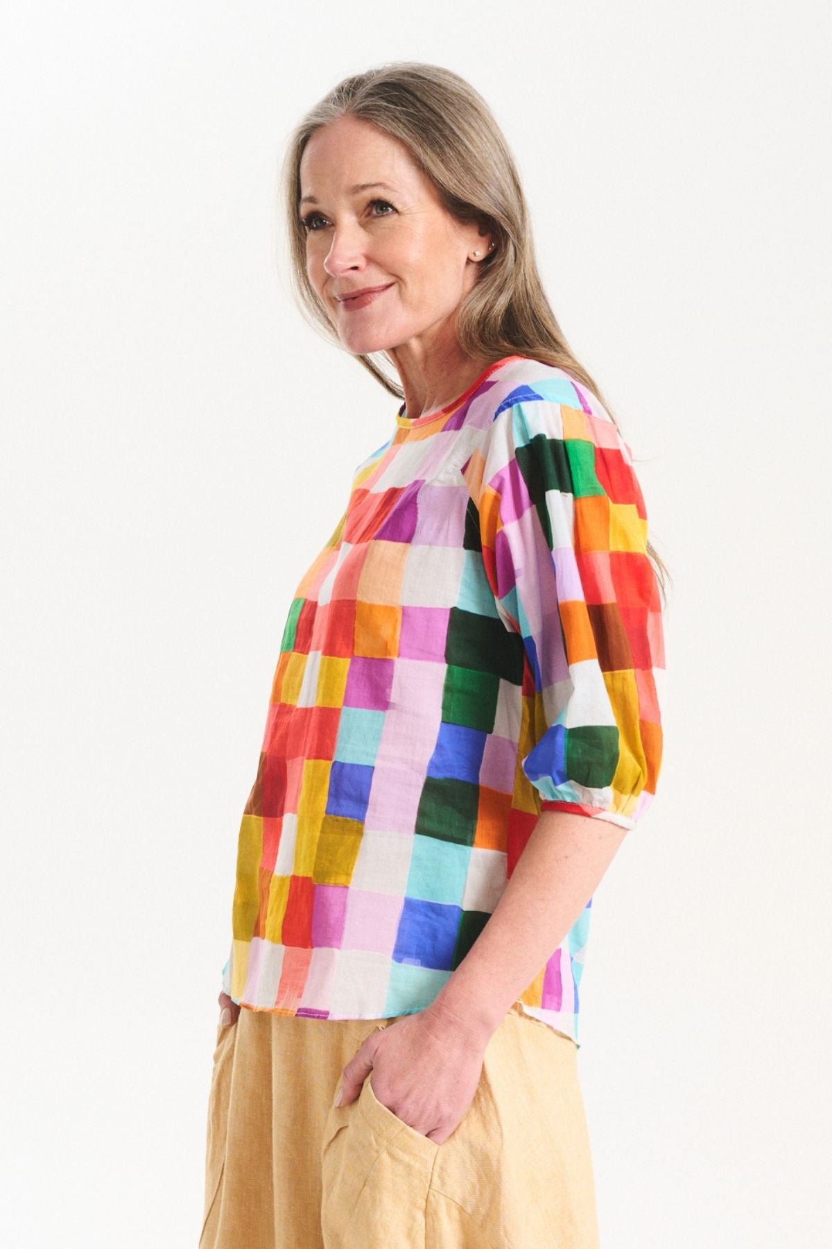 Tessera Blouse Medina in Cotton Voile