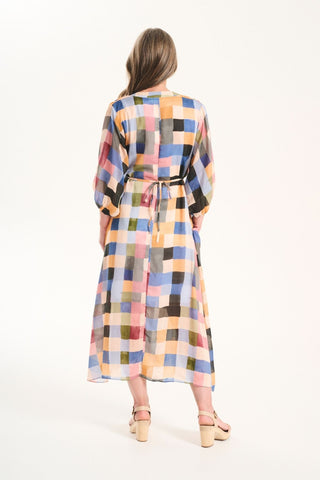 Tessera Robe Blush in Tencel Voile