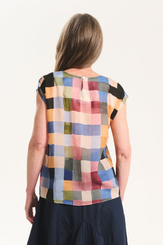 Tessera Tee Blush in Cotton Voile