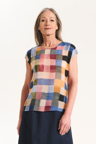 Tessera Tee Blush in Cotton Voile