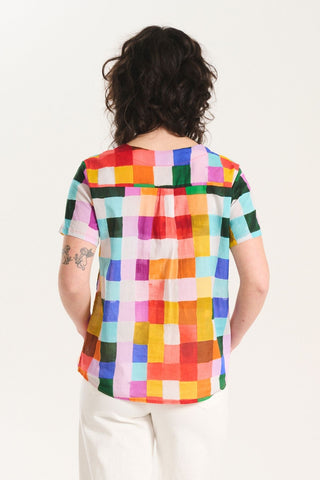 Tessera Top Medina in Cotton Voile