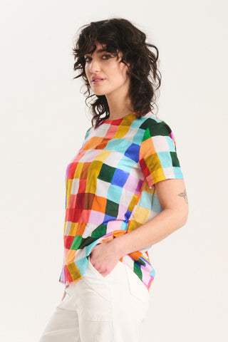 Tessera Top Medina in Cotton Voile