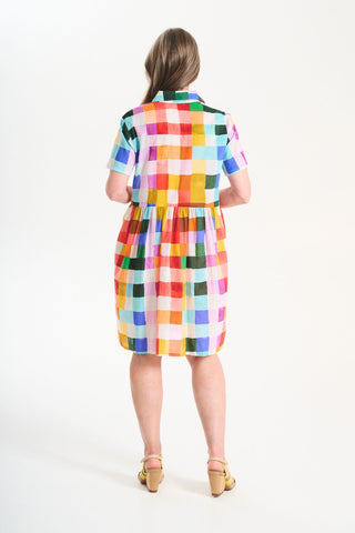 Tessera Villa Dress Medina in Cotton Voile