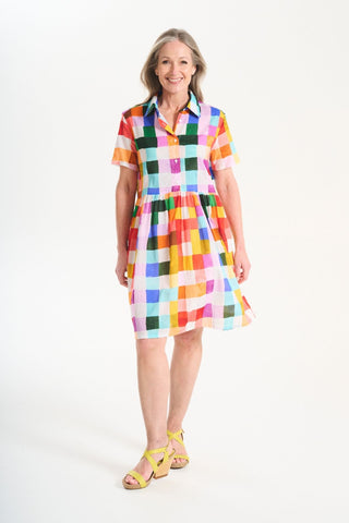 Tessera Villa Dress Medina in Cotton Voile