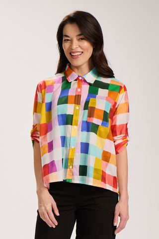 Tessera Shirt Medina in Cotton Voile