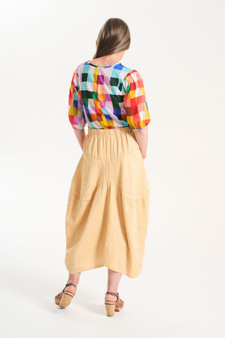 Milwaukee Venice Beach Skirt Butter in Linen