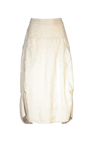 Milwaukee Venice Beach Skirt Oat in Linen