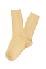 Vera Cashmere & Wool Socks Yellow