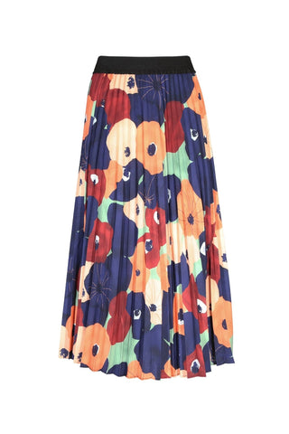 Zahara Pleated Skirt Peach