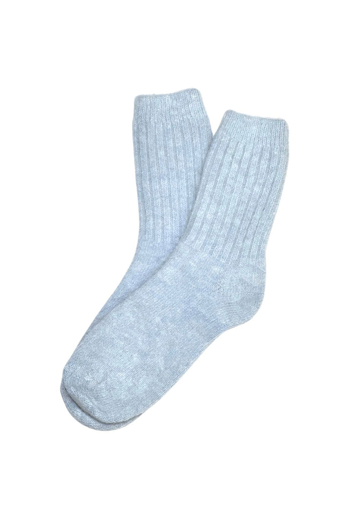 Olga de Polga Baby Blue Luscious Angora Socks