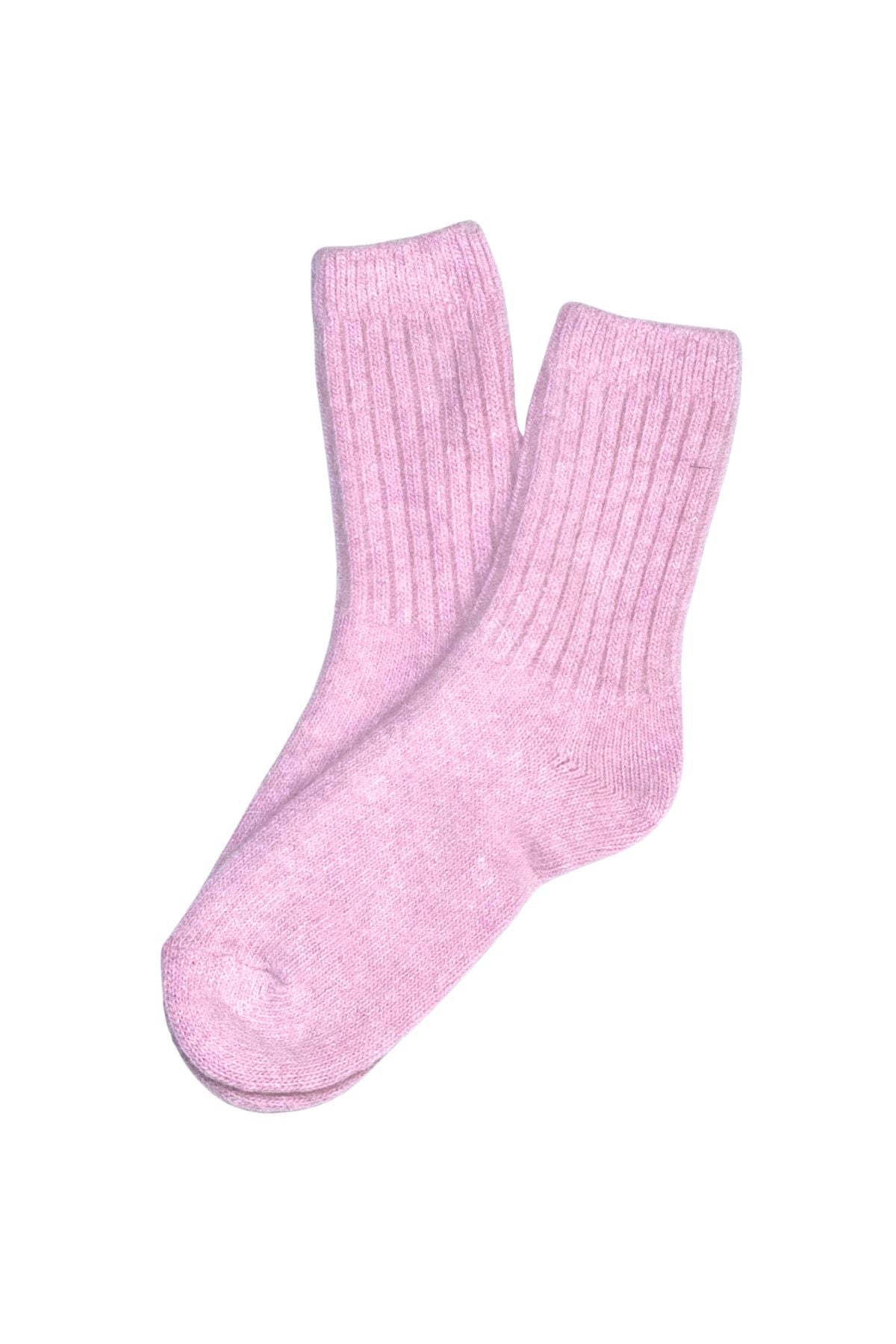 Olga de Polga Baby Pink Luscious Angora Socks
