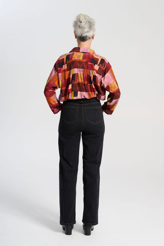 Santana Jeans Black Wash in Denim