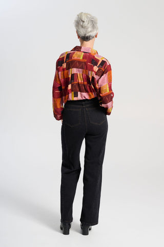 Santana Jeans Black Wash in Denim