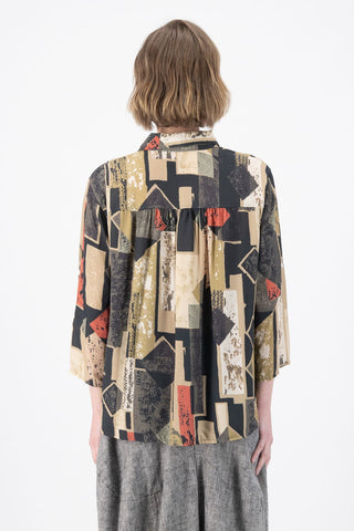 Casco Shirt Sand in Viscose