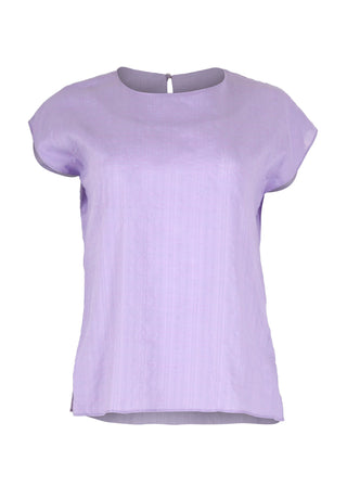 Olga de Polga Barcelone tee in Lilac. Front view