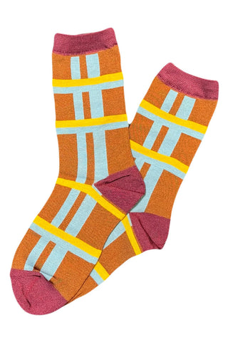Metro Socks Claret
