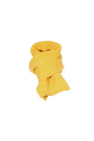 Olga de Polga Mustard speckled scarf