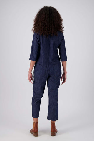 Artisan Jumpsuit Dark Wash Wash in Denim