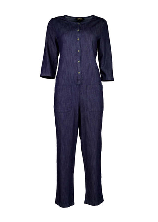 Artisan Jumpsuit Dark Wash Wash in Denim